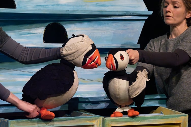 Puffling Productions presents Puffling Percy at Small World Theatre Cardigan on May 31, 2025 in partnership with Norwich Puppet Theatre.