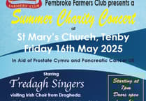 Ireland comes to Tenby for Summer Charity Concert
