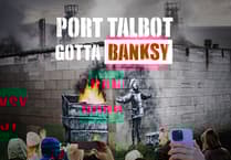 Port Talbot Gotta Banksy at the Torch