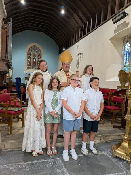 Bishop Dorrien - confirmation, Wiston 
