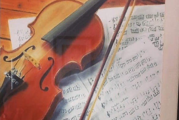 Music: painting by Deborah Thomas