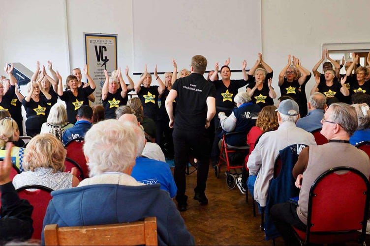 Rock Choir at The VC Gallery 2025 Volunteer Awards