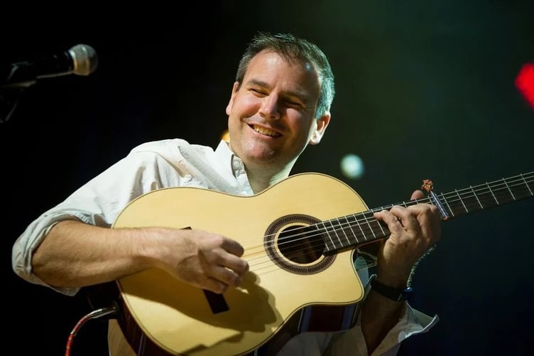 Former BBC Radio Folk Musician of the Year Tim Edey, who will be performing a concert at Burnett's Hill Chapel, Martletwy, on June 18