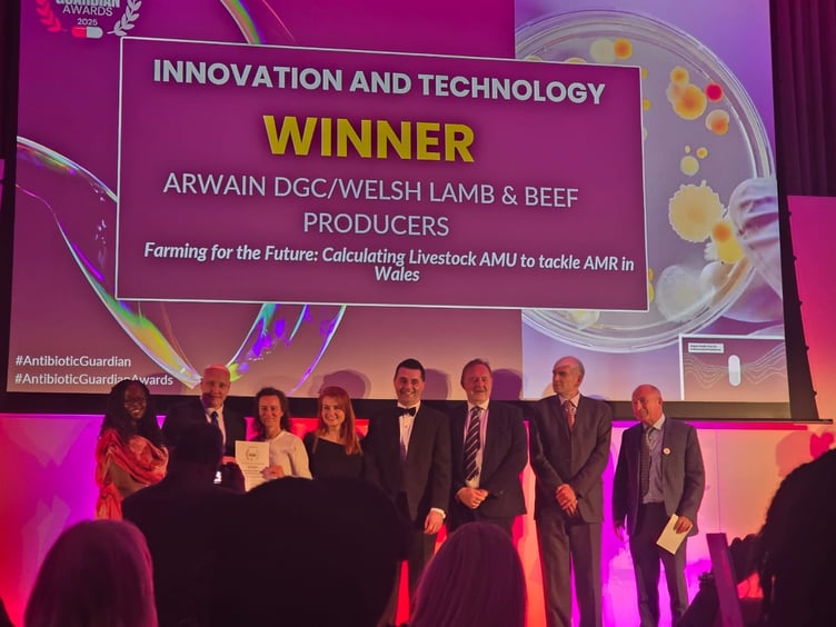 Arwain DGC enjoyed a double win at the prestigious Antibiotic Guardian Awards