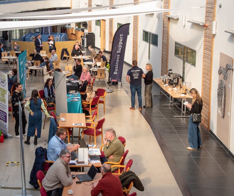 Interior of the Bridge Innovation Centre, Pembroke Dock
