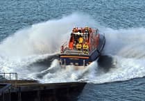 Tenby Lifeboat launches amid distress signal confusion