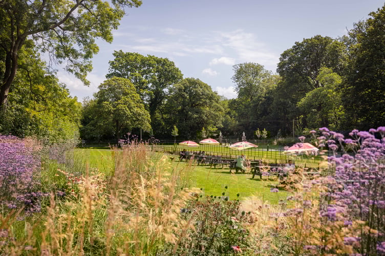 The grounds of Black Pool Mill, near Narberth