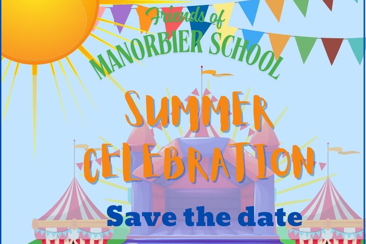 Manorbier School Summer Celebration 2025 - poster