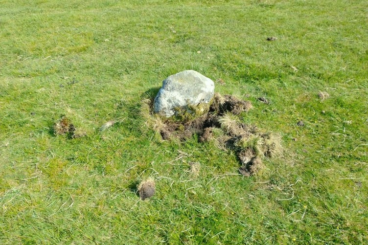 Gors Fawr - vandalism