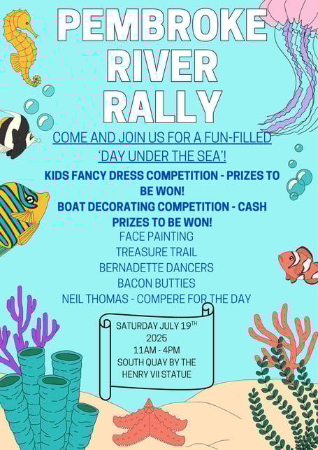 Pembroke River Rally poster 2025