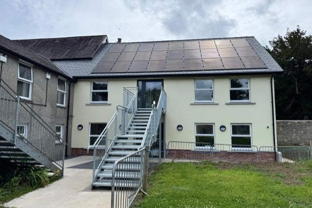 New extension at Redhill High School, Clynderwen