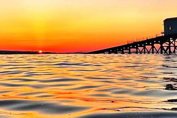 Sunrise at Tenby, July 12