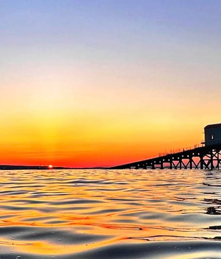 Sunrise at Tenby, July 12