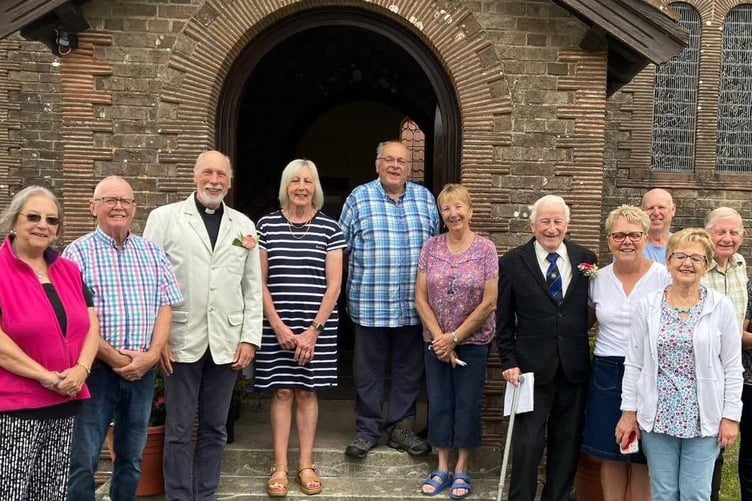 Flower Festival, St Davids Church Hundleton