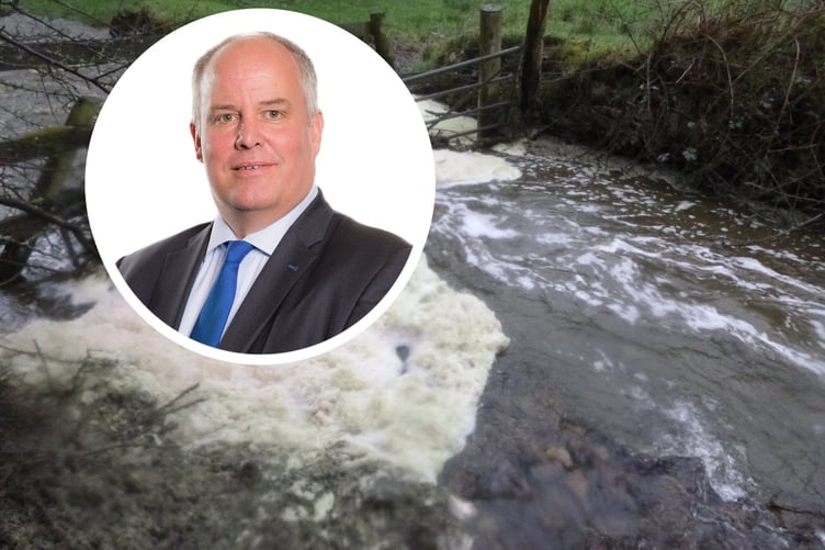 NRW - pollution - inset of Andrew RT Davies