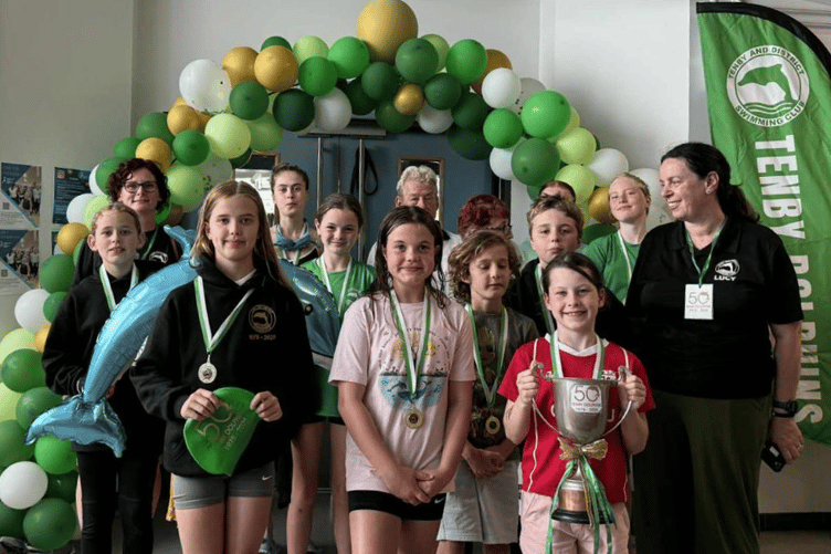Medal winners at the gala