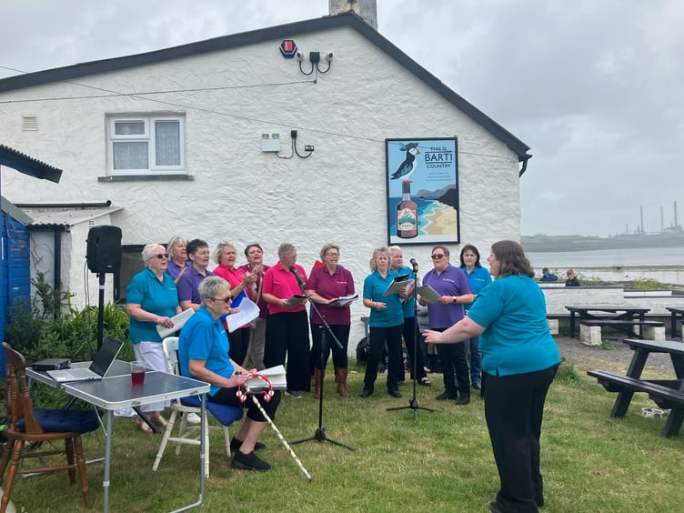 The Aftertones at The Old Point House, Angle