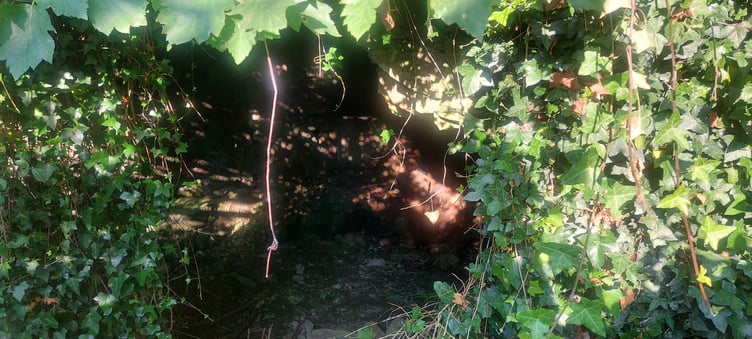 Hidden history within Pembroke’s Garden Through Time: The Tabernacle Cave