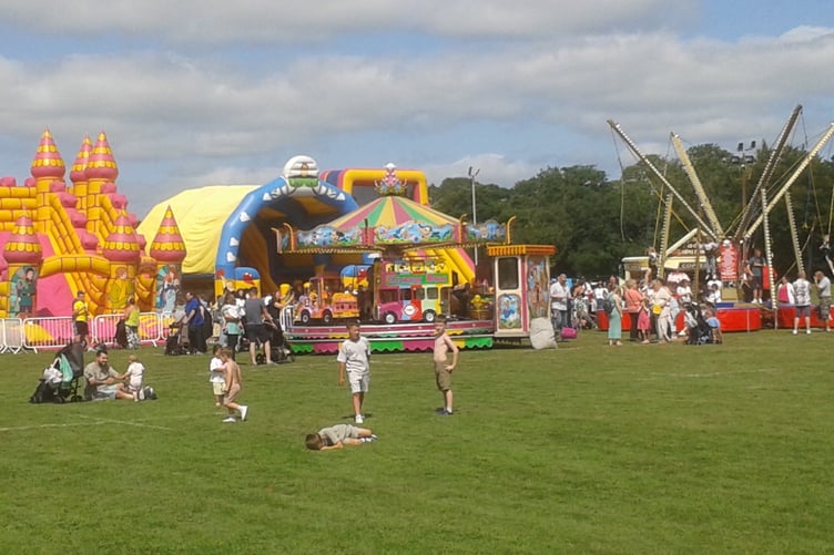 It was a sunny afternoon for Whitland Carnival, which saw families flock to Parc Dr Owen.