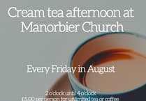 Cream Tea Fridays at Manorbier Church