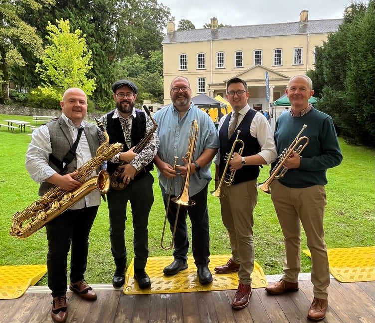 Saxy Brass at Aberglasney