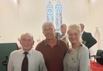 International audience for male voice choir concert, Pembroke Dock