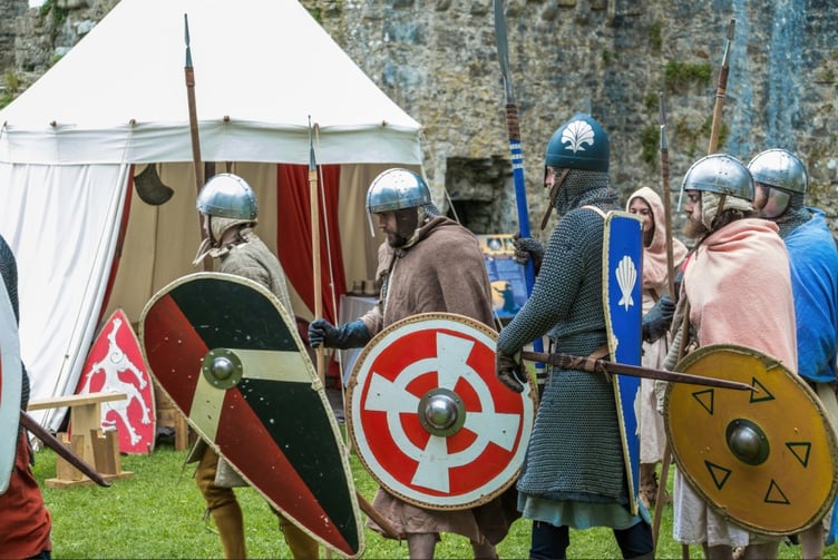 Historia Normannis will return to Carew Castle for a Weekend of Warriors and Weaponry this bank holiday.