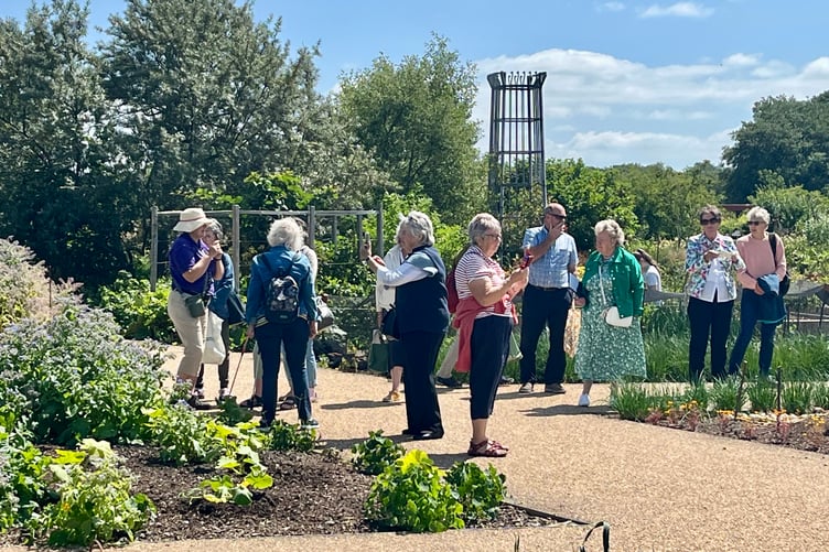 Travel Arts group at RHS Gardens, Bridgewater