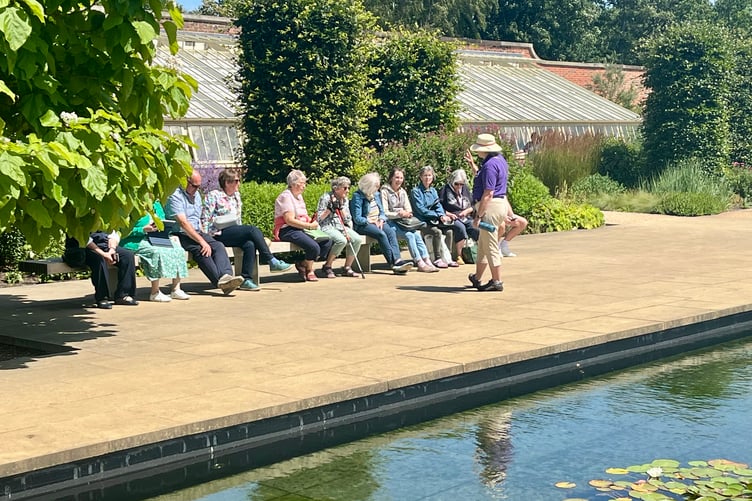Travel Arts group at RHS Gardens Bridgewater