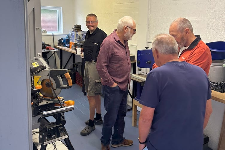 The new Whitland Community Shed opened its doors for the first time on August 26.
