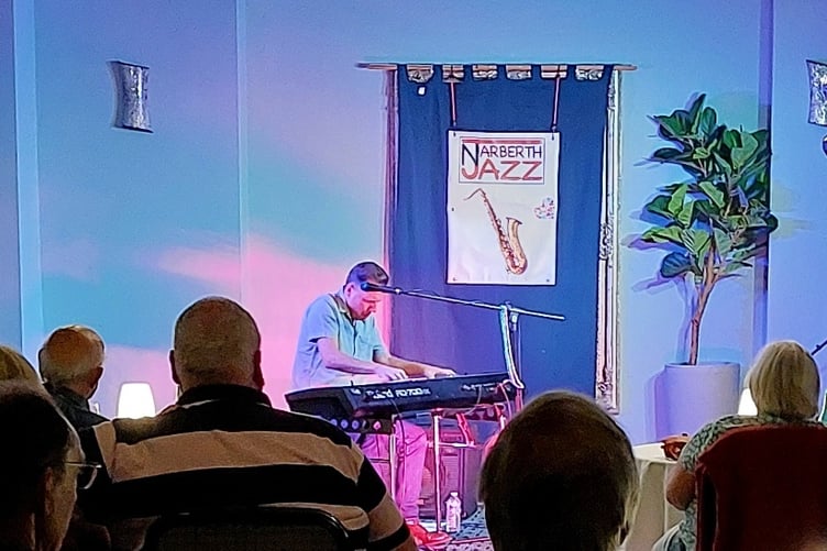 Dale Storr at Narberth Jazz