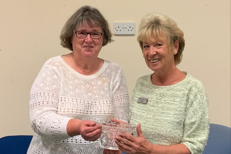 Neyland Ladies Choir chair handover