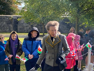 Princess Anne at Pembroke Dock