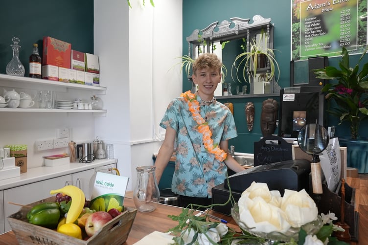 Mitchell King in Adam’s Eden’s Café