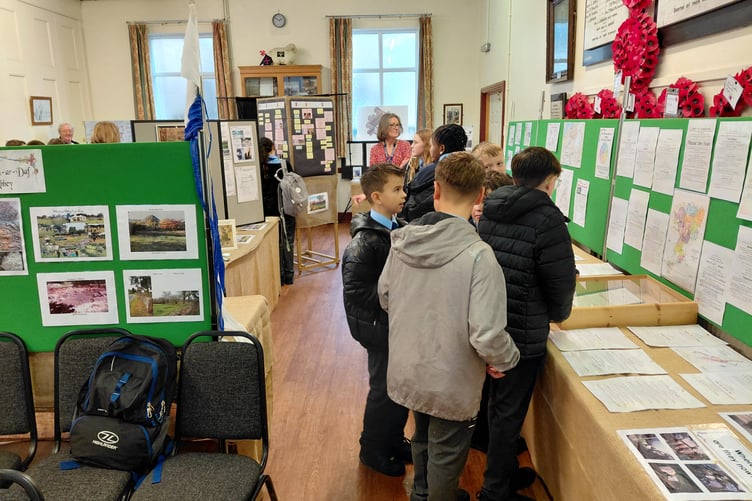 Whitland Abbey exhibition receives visitors’ acclaim
