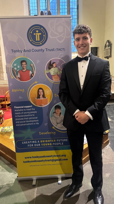 Ianto Evans, musician from Fishguard, soloist with Tenby Male Choir