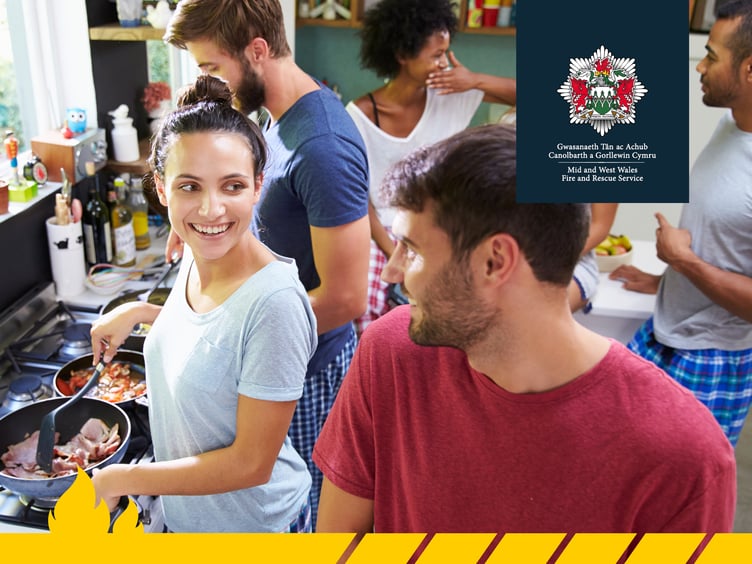 Mid and West Wales Fire and Rescue Service is supporting Student Fire Safety week by encouraging students to consider fire safety in their new accommodation.