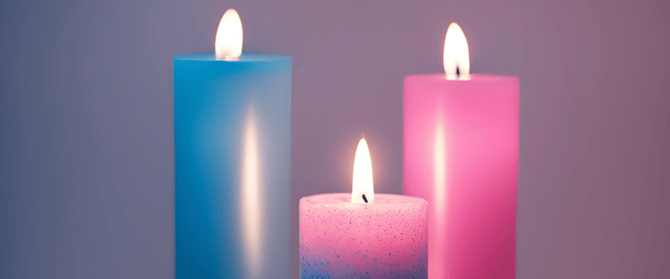 Baby loss - candles
