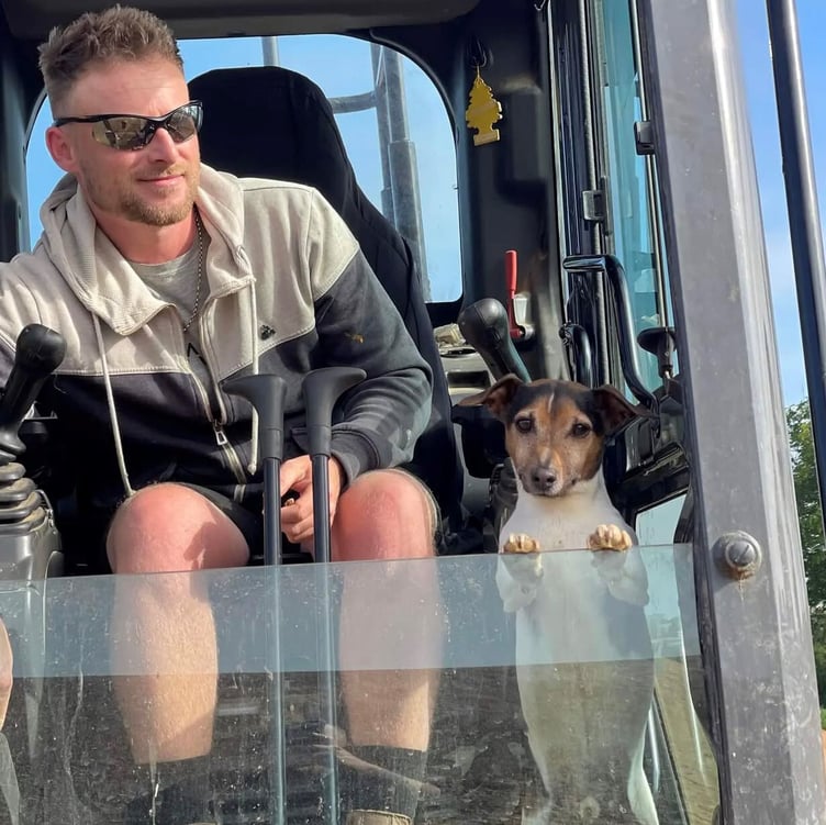 Family man: Ryan Roberts tragically passed away, aged 34