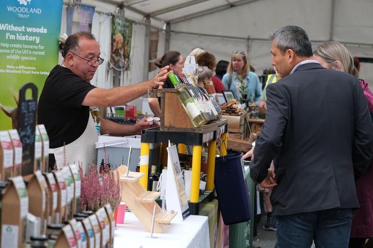 Around 50 stalls of tasty and innovative products