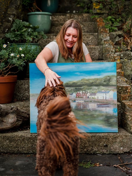 Pembrokeshire artist Sam Farmer