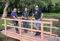 Community unites to build new bridge at Redberth, Grand Opening October 5