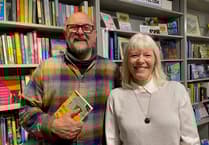 Tenby author Vikki Heywood’s ‘wonderful evening’ at Narberth with Charles Dale