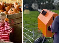 Pumpkins take flight at Lamphey!