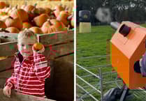 Windsor Farm launches first pumpkin cannon in Wales!