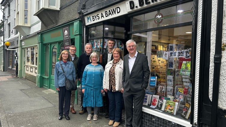 Mark Drakeford, Welsh town business
