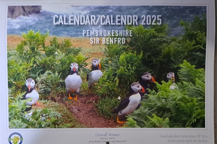Pembrokeshire Federation of WI’s 2025 Calendar