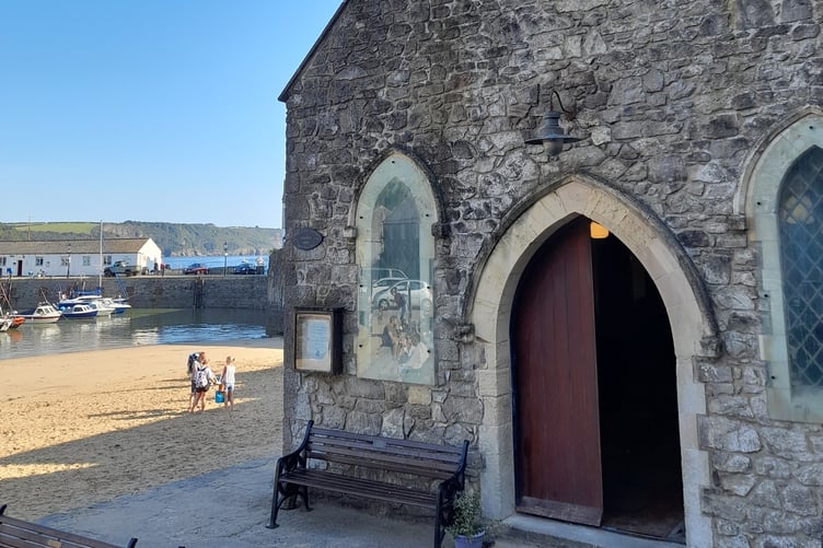 St Julian's, the Fishermans Church, Tenby Harbour