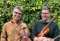 Twin fiddling extravaganza at Llangwm
