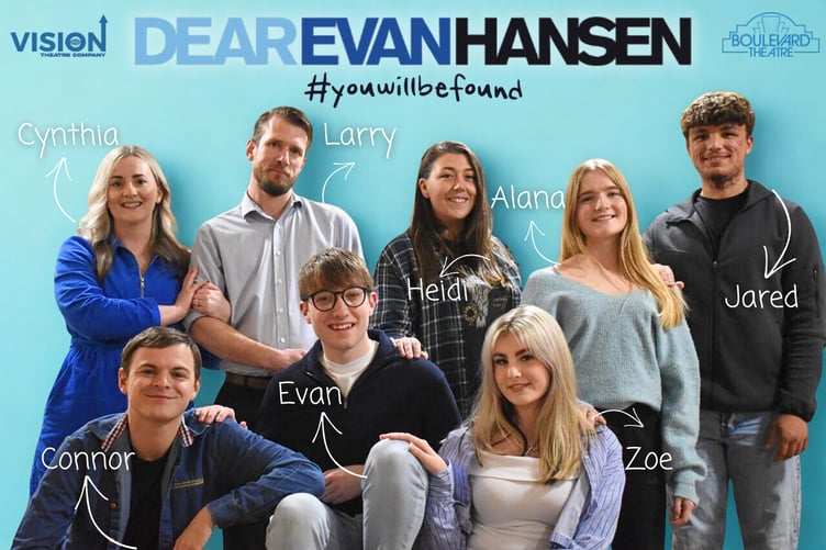 The cast of Dear Evan Hansen